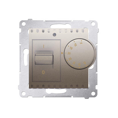 Kontakt Simon 54 Premium Zlatá Regulátor teploty s vnitřním senzorem (modul) DRT10W.02/44