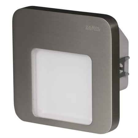 LED svítidlo Moza pod omítku 230V AC, barva nerezová ocel, studená bílá 01-221-21 Ledix Zamel