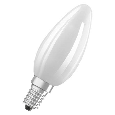LED žárovka Retrofit CLASSIC B DIM E14 5W = 40W 2700K mat svíčka stmívatelná Osram