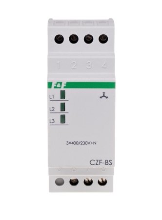 Snímač zániku I. fáze kontakt 1P 10A se signalizací 2 moduly CZF-BS F&F