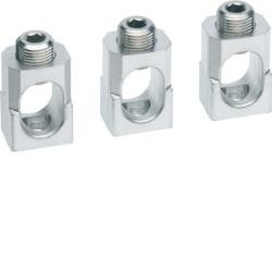 Třmenové svorky, x250 3P pro Cu/Al 185mm² HYB001H HAGER